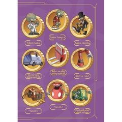 Trái Cây Đại Chiến Zombie - Thế Giới Robot - Tập 1: Truyền Thuyết Anh Hùng - Huy Hoàng 95k