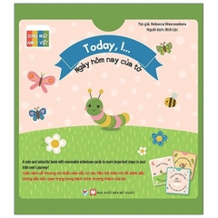 Today, I… Ngày Hôm Nay Của Tớ Song Ngữ Anh Việt - Tân Việt 75k