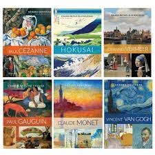 Bộ Danh Họa: Paul Cézanne+ Hokusai+ Claude Monet+ Paul Gauguin+ Vincent Van Gogh+ Johannes Vermeer - AlphaBooks