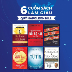 COMBO 6 CUỐN SÁCH LÀM GIÀU CỦA NAPOLEON HILL