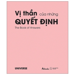 Vị Thần Của Những Quyết Định - The Book Of Answers - Bản Bìa Hồng 84k - AZ Việt Nam CK45