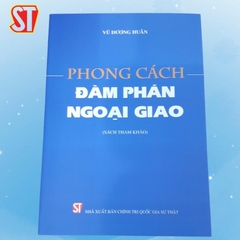 Phong cách đàm phán ngoại giao - NXB Chính Trị QG Sự Thật 84k