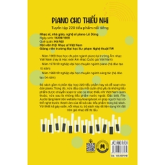 Piano Cho Thiếu Nhi Tuyển Tập 220 Tiểu Phẩm Nổi Tiếng Phần 2 - Huy Hoàng 145k