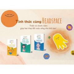 Sách - Cùng Headspace Ăn Chánh Niệm + Mang Thai Chánh Niệm + Thiền Và Chánh Niệm, Lẻ tùy chọn - Thái Hà Books