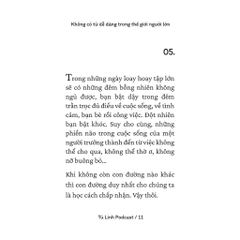 Không Có Từ Dễ Dàng Trong Thế Giới Người Lớn - TimeBooks 68k