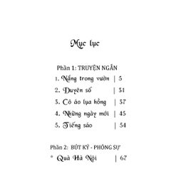Nắng Trong Vườn - Thạch Lam - Trí Việt 38k CK60