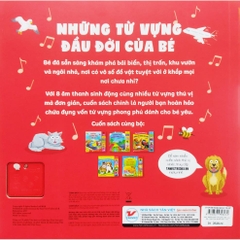 Những từ vựng đầu đời của bé - 8 âm thanh sinh động cùng hơn 50 từ vựng đầu đời - Tân Việt
