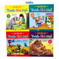 Bộ Sách Song Ngữ Truyện Kể Trước Khi Đi Ngủ: Chia Sẻ + Hạnh Phúc + Yêu Thương + Tự Tin - Tân Việt