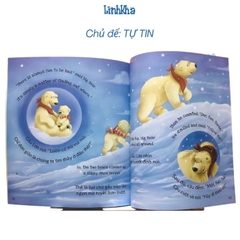 Bộ Sách Song Ngữ Truyện Kể Trước Khi Đi Ngủ: Chia Sẻ + Hạnh Phúc + Yêu Thương + Tự Tin - Tân Việt