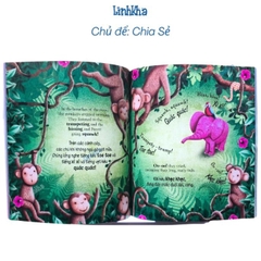 Bộ Sách Song Ngữ Truyện Kể Trước Khi Đi Ngủ: Chia Sẻ + Hạnh Phúc + Yêu Thương + Tự Tin - Tân Việt