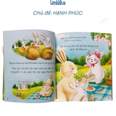 Bộ Sách Song Ngữ Truyện Kể Trước Khi Đi Ngủ: Chia Sẻ + Hạnh Phúc + Yêu Thương + Tự Tin - Tân Việt