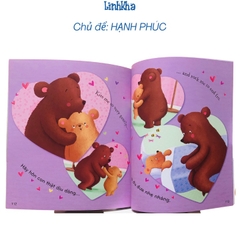 Bộ Sách Song Ngữ Truyện Kể Trước Khi Đi Ngủ: Chia Sẻ + Hạnh Phúc + Yêu Thương + Tự Tin - Tân Việt