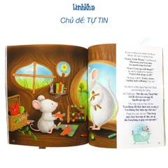 Bộ Sách Song Ngữ Truyện Kể Trước Khi Đi Ngủ: Chia Sẻ + Hạnh Phúc + Yêu Thương + Tự Tin - Tân Việt