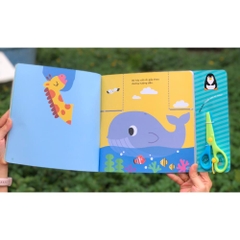 Thủ Công Cho Bé - Đôi Bàn Tay Khéo - Hình Con Vật - Tặng Kèm Chiếc Kéo An Toàn (Tân Việt)