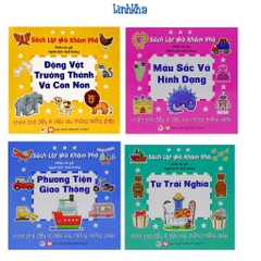 Sách Lật Mở Khám Phá Điều Kì Diệu Sau Những Miếng Ghép (Tân Việt)