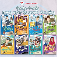 Combo 8 cuốn bộ sách Những Nhân Vật Truyền Cảm Hứng - Tân Việt 440k