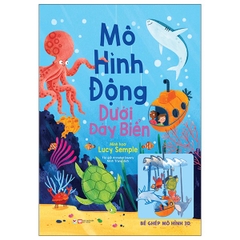 Combo 4 cuốn Mô Hình Động - Bé Ghép Mô Hình 3D - Tân Việt 467k