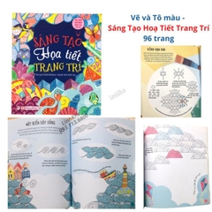 Phát Triển Khả Năng Sáng Tạo Cho Trẻ - Sáng Tạo Họa Tiết Trang Trí - Các Bước Vẽ Cơ Bản - Tân Việt - 88k
