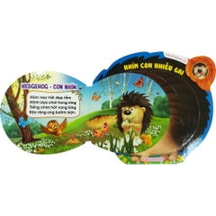 Thơ Về Động Vật - Nhím Con Nhiều Gai (Dành cho bé 0-3 tuổi) - Tân Việt 40k