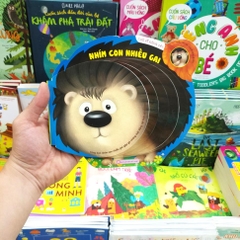 Thơ Về Động Vật - Nhím Con Nhiều Gai (Dành cho bé 0-3 tuổi) - Tân Việt 40k