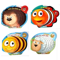 Thơ Về Động Vật - Chị Ong Chăm Chỉ (Dành cho bé từ 0-3 tuổi) - Tân Việt 40k