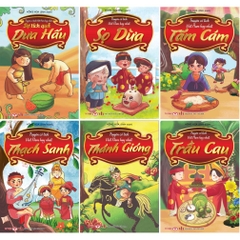 Truyện Cổ Tích Việt Nam Hay Nhất (Trọn bộ 6c Dưa Dấu+Sọ Dừa+Tấm Cám+Thạch Sanh+Thánh Gióng+Trầu Cau) - Trí Việt