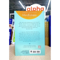 Mindfulness - Sống Tỉnh Thức và Thực Hành Chánh Niệm - AlphaBooks - 159k