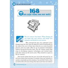 168 bài luận tiếng Anh hay nhất (tái bản 01) - MT - 150k
