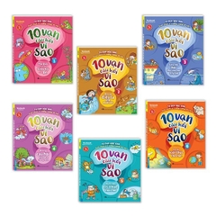 Combo 10 vạn câu hỏi vì sao ?(trọn bộ 6 cuốn) -Tranh màu - Tác giả: Yosbook - MT 390k