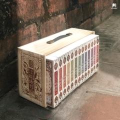 Boxset Đặc Biệt Thế Cục Quỷ Cốc Tử - Trọn bộ 13 Tập - Hộp gỗ, nắp trượt quai da - Huy Hoàng Books 3Tr868k