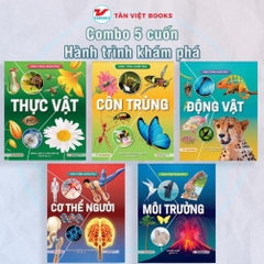Combo 5 cuốn sách Hành trình khám phá - Tân Việt 600k