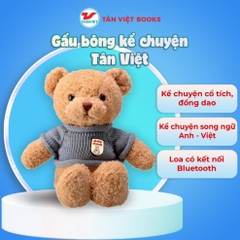 Gấu Bông Kể Chuyện Tân Việt - Kể Chuyện Song Ngữ Cho Bé - Tân Việt 999k