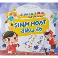 Sách: Combo Lối Sống Khỏe Mạnh Dành Cho Trẻ Em (Bộ 4 Cuốn) 120k Minh Long