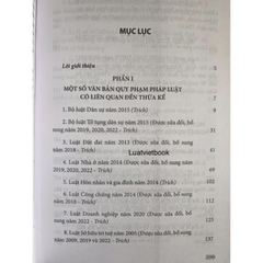 Quy định của pháp luật về Thừa kế và hướng dẫn áp dụng của tòa án nhân dân tối cao 320k (DH)