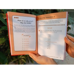 50 Thủ thuật toán Sách giải toán trong chớp mắt dành cho mọi lứa tuổi Bìa mềm - Á Châu Books 159k