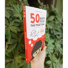 50 Thủ thuật toán Sách giải toán trong chớp mắt dành cho mọi lứa tuổi Bìa mềm - Á Châu Books 159k