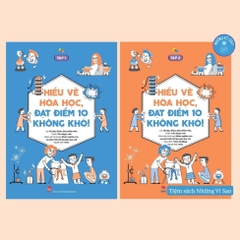 Bộ sách - Hiểu về hóa học, đạt điểm 10 không khó - Bìa mềm - NXB Kim Đồng
