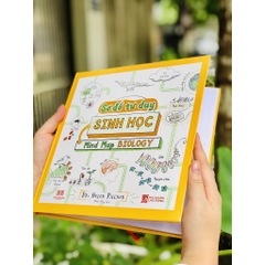 Sơ đồ tư duy Sinh Học - Biology Mind Map sách sinh học nâng cao bìa cứng, in màu - ACB 289k