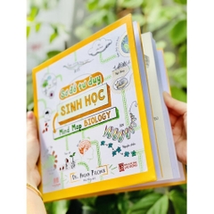 Sơ đồ tư duy Sinh Học - Biology Mind Map sách sinh học nâng cao bìa cứng, in màu - ACB 289k