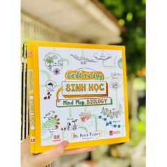 Sơ đồ tư duy Sinh Học - Biology Mind Map sách sinh học nâng cao bìa cứng, in màu - ACB 289k