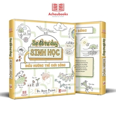Sơ đồ tư duy Sinh Học - Biology Mind Map sách sinh học nâng cao bìa cứng, in màu - ACB 289k