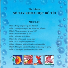 Sổ tay khoa học bỏ túi -Dành cho trẻ em - Pocket Scientist - ACB 289k
