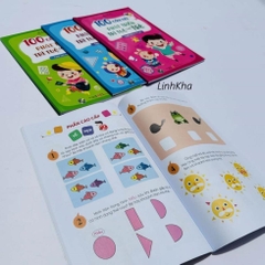 100 Câu Hỏi Phát Triển Trí Tuệ Cho Trẻ (từ 3-6 tuổi) - Sách tương tác trò chơi (lẻ tùy chọn) - Minh Long