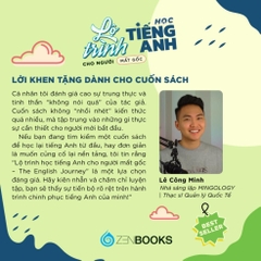 Lộ Trình Học Tiếng Anh Cho Người Mất Gốc (The English Journey) - Nguyễn Thị Xuân Quỳnh - ZenBooks 198k