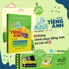 Lộ Trình Học Tiếng Anh Cho Người Mất Gốc (The English Journey) - Nguyễn Thị Xuân Quỳnh - ZenBooks 198k