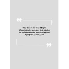 Cao thủ học tập - 2 giờ đọc cuốn sách này sẽ giúp bạn rút ngắn khoảng - Tân Việt 155k