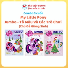 My Little Pony Jumbo - Tô Màu Và Các Trò Chơi - Chủ Đề Giáng Sinh - Tân Việt