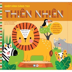 Sách Ghép hình sáng tạo - Phát triển kĩ năng cho bé yêu (lẻ tùy chọn) - Tân Việt