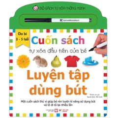 Cuốn Sách Tự Xóa Đầu Tiên Của Bé - Tân Việt