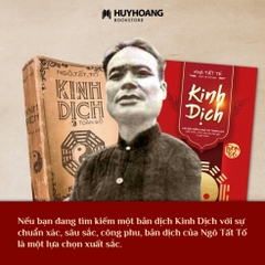 Kinh dịch trọn bộ Ngô Tất Tố (Bìa cứng) - Huy Hoàng 215k